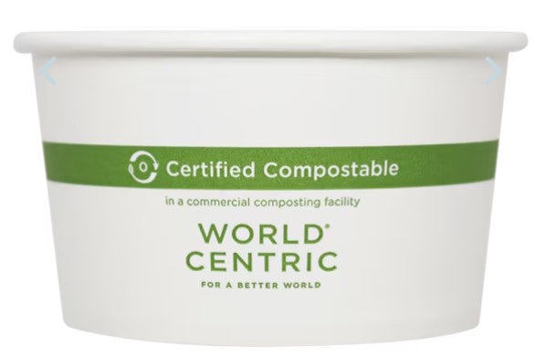 Sleeve of 12 oz FSC® Paper Bowl, White 50 Count Sleeve