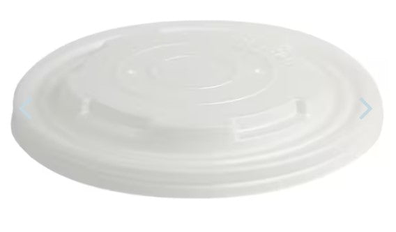 LID PLA - 12-32 oz Paper Bowls, White 500 Count Case