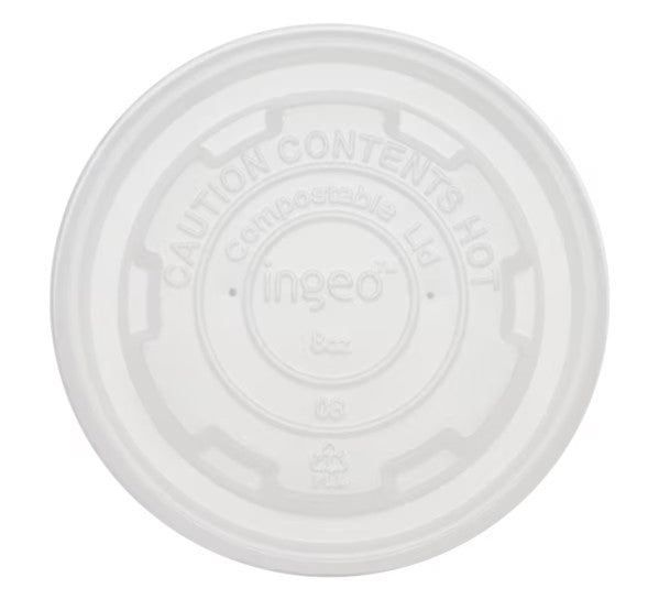 C / 8oz CPLA Food Container Lid