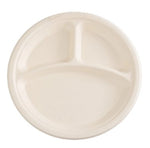 10in 3-Section Round Plate Case Count 500