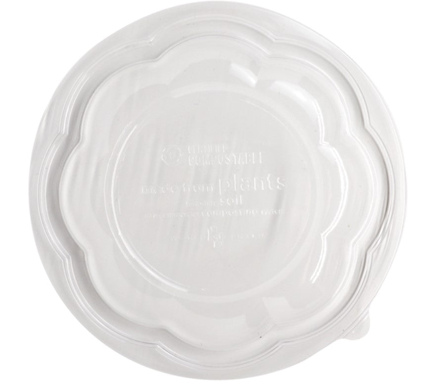 LID PLA - 24-48 oz Salad Bowls Clear