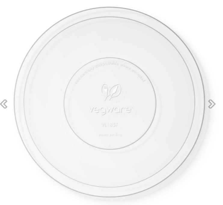 185-Series PLA flat lid – Food Loops