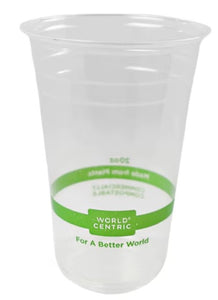 Sleeve of 20oz Cold Cup - PLA 50 Count Sleeve