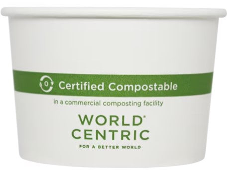 8 oz FSC® Paper Bowl, White 1000 Count Case