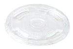 Cold Cup Lid with Straw Hole - 9Q to 24 oz Cold Cups 1000 Count Case