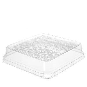 1.5in Dome Lid Fits 7in 3-Compartment Base Sugarcane WorldView