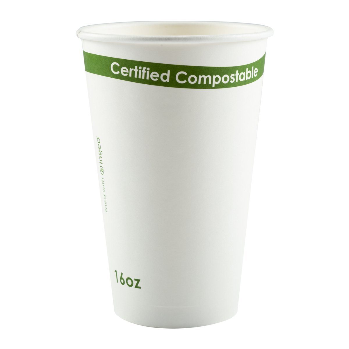 16 oz Hot Cup White