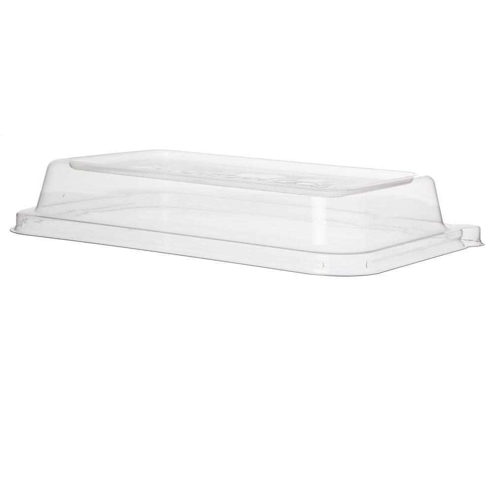 24 - 32oz Lid Rectangle Sugarcane Take-Out Containers WorldView