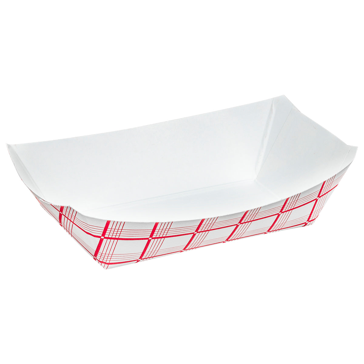 Sleeve of 1lb Kraft Compostable Food Tray (Boat)